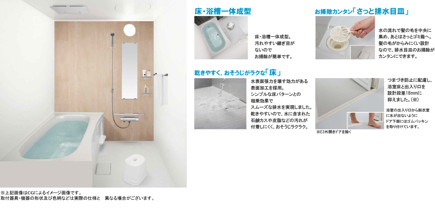 ユニットバス AWバス UWⅡシリーズ